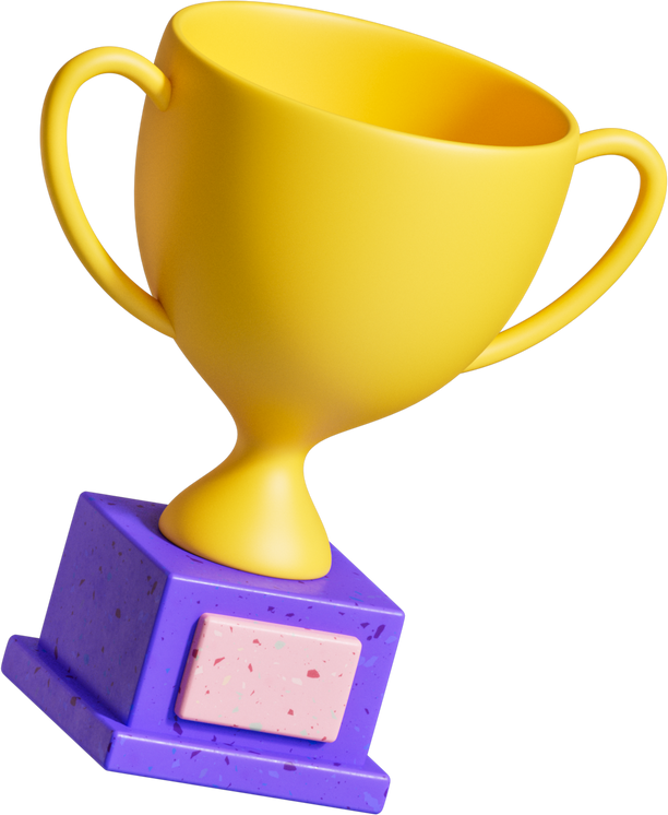 3D Trophy Cup
